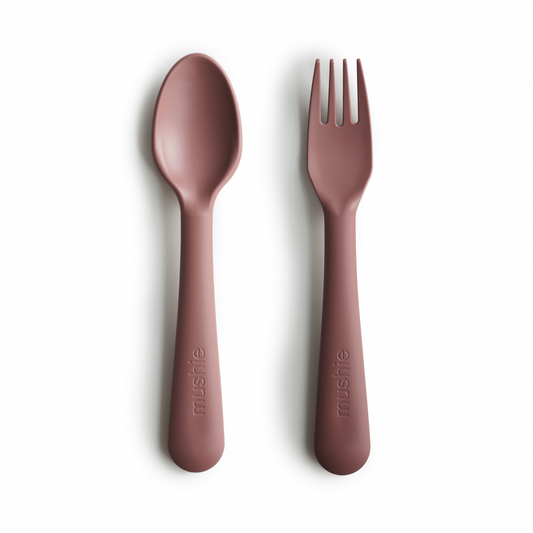 Mushie Fork & Spoon Woodchuck - Laadlee