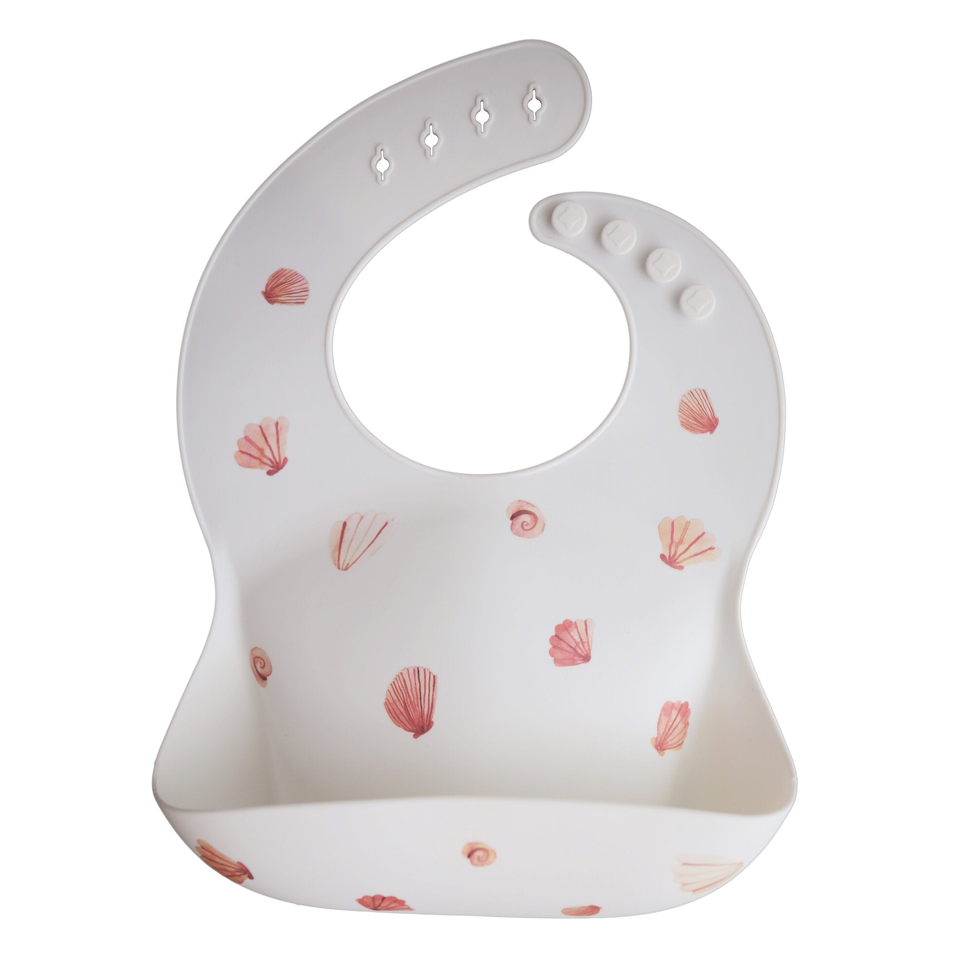 Mushie Silicone Bib Light Shell - Laadlee