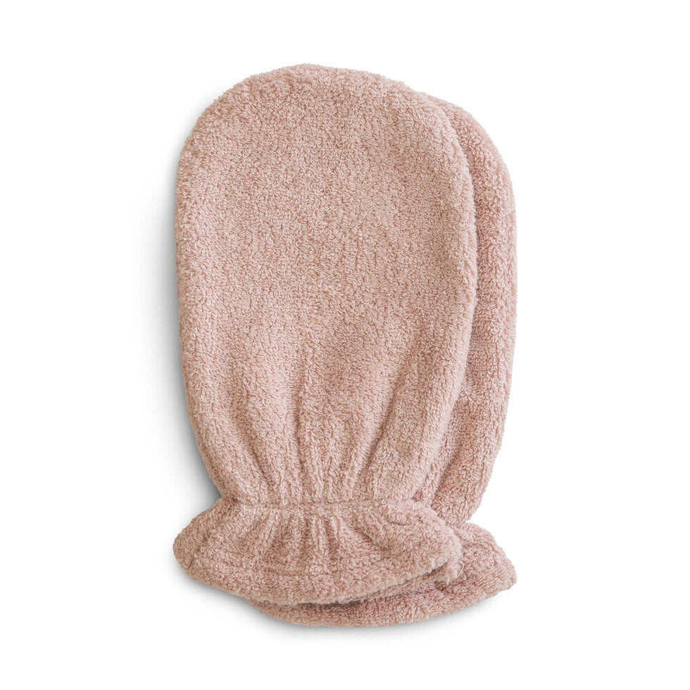 Mushie Bath Mitt 2-Pack Blush - Laadlee