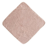Mushie Hooded Towel Blush - Laadlee