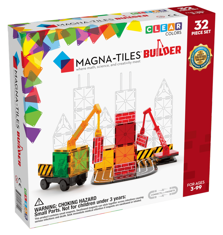 Magna-Tiles Builder 32 Pcs. - Laadlee