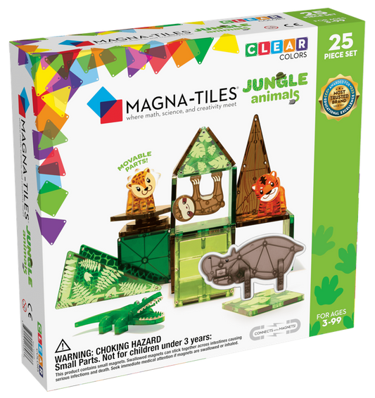 Magna-Tiles Jungle Animals 25 Pcs. - Laadlee