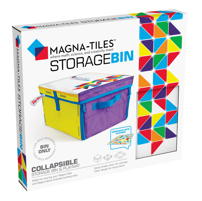 Magna-Tiles Storage Bin & Interactive Play-Mat - Laadlee