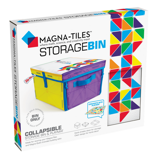 Magna-Tiles Storage Bin & Interactive Play-Mat - Laadlee