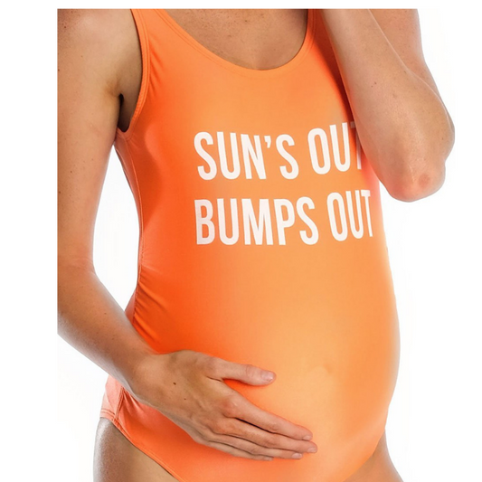 Mamagama - Sun's Out Bumps Out Maternity Swimwear - Laadlee