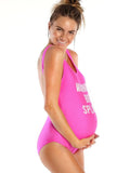 Mamagama - Warning Big Splash Maternity Swimwear - Laadlee