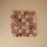 Frigg Fairytale Silicone Baby Pacifier 6M-18M, 2Pack, Pretty In Peach/Primrose - Size 2 - Laadlee