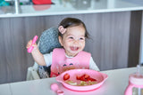 Marcus & Marcus - Silicone Palm Grasp Spoon & Fork Set - Pokey - Laadlee