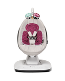 4moms Rockaroo 2.0 Newborn Insert - Maroon Plush - Laadlee