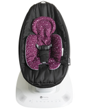 4moms Rockaroo 2.0 Newborn Insert - Maroon Plush - Laadlee
