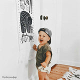 Wee Gallery - Canvas Growth Charts - Nordic - Laadlee