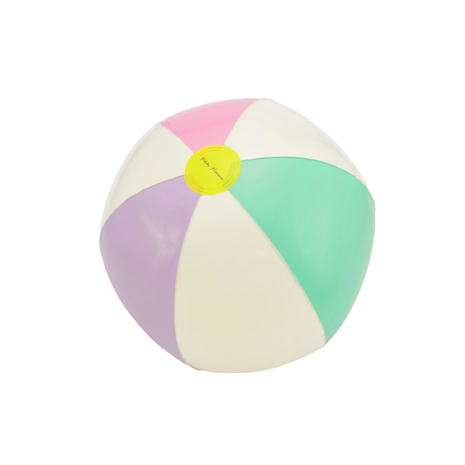 Petites Pommes 45cm Otto Beach Ball Menthe/Violet/Bubble - Laadlee