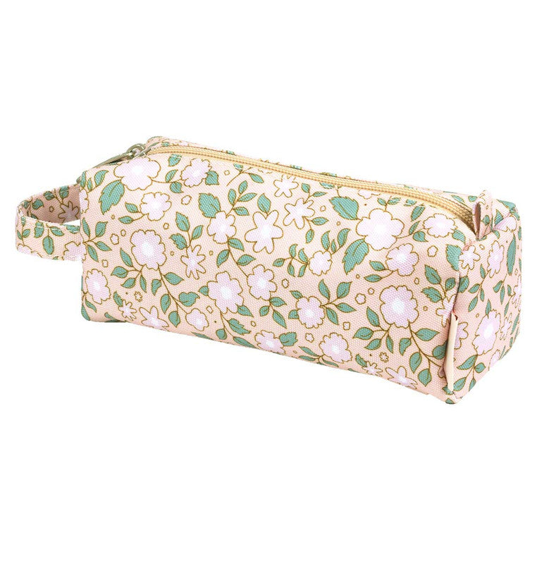 A Little Lovely Company Pencil Case - Blossoms Pink - Laadlee