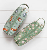 A Little Lovely Company Pencil Case - Blossoms Sage - Laadlee