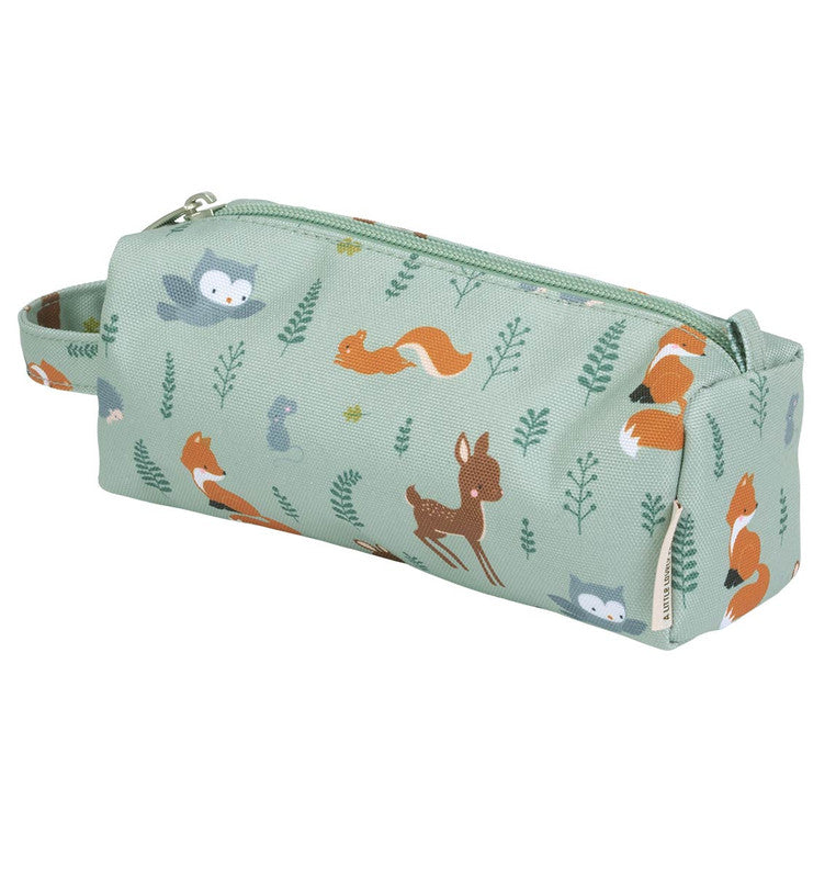 A Little Lovely Company Pencil Case - Forest Friends - Laadlee