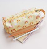 A Little Lovely Company Pencil Case - Rainbows - Laadlee