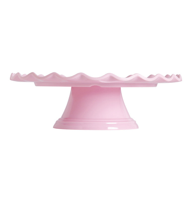 A Little Lovely Company Cake Stand Wave Pink - Laadlee