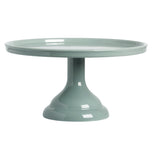 A Little Lovely Company Cake Stand Sage Small - Green - Laadlee