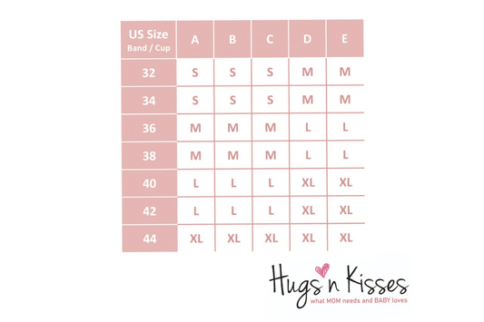 Hugs'n Kisses Hands-Free Pumping / Nursing Bra Latte Large - Laadlee