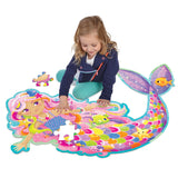Peaceable Kingdom Floor Puzzles: Magical Mermaid - Laadlee
