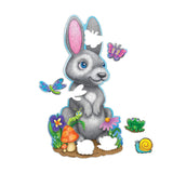 Peaceable Kingdom Floor Puzzle: Bunny - Laadlee