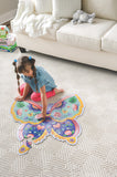 Peaceable Kingdom Butterfly Floor Puzzle - Laadlee