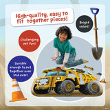 Peaceable Kingdom Floor Puzzle: Dump Truck - Laadlee