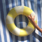 Petites Pommes 90cm Sally Swim Ring Pastel Yellow - Laadlee