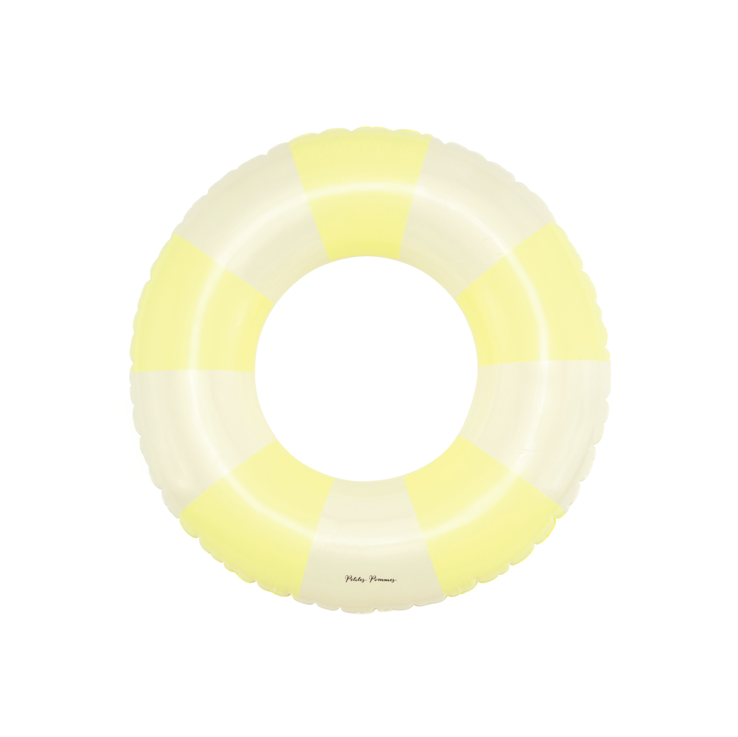 Petites Pommes 60cm Anna Swim Ring Pastel Yellow - Laadlee