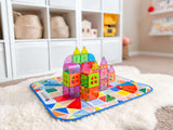 Magna-Tiles Storage Bin & Interactive Play-Mat - Laadlee