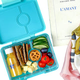 Yumbox 3 Compartment Snack Box - Misty Aqua - Laadlee