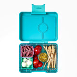 Yumbox 3 Compartment Rainbow Lunch Box - Tropical Aqua - Laadlee