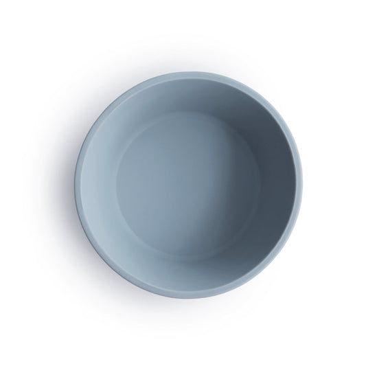 Mushie Silicone Bowl Powder Blue - Laadlee