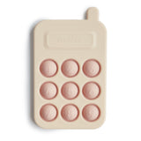 Mushie Phone Press Toy Blush - Laadlee
