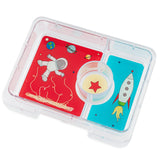 Yumbox Rocket with Starts Snack Box - True Blue - Laadlee