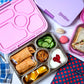 Yumbox Presto 5 Compartment Stainless Steel Lunch Box - Rose Pink - Laadlee