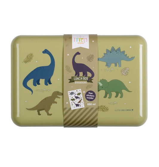 A Little Lovely Company Lunch Box - Dinosaurs - Laadlee