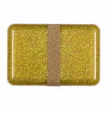 A Little Lovely Company Lunch Box - Gold Glitter - Laadlee