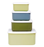 A Little Lovely Company Lunch & Snack Box Set - Dinosaurs - Laadlee