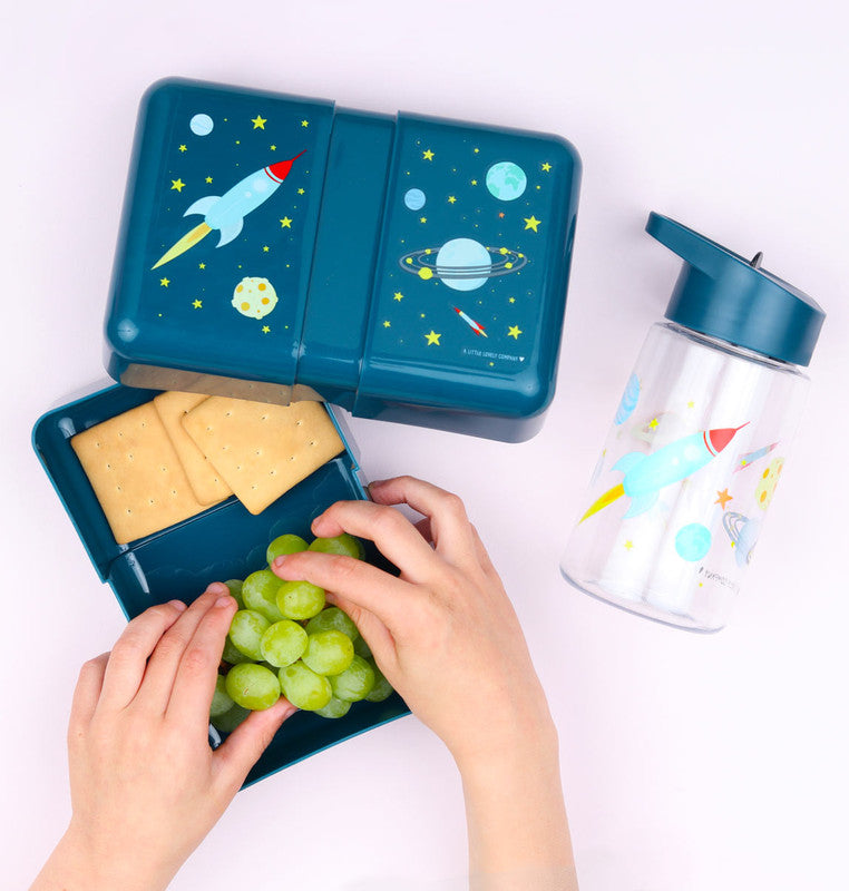 A Little Lovely Company Lunch Box - Space - Laadlee