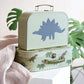 A Little Lovely Company Suitcase - Set of 2 - Dinosaurs - Laadlee