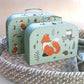 A Little Lovely Company Suitcase - Set of 2 - Forest friends - Laadlee