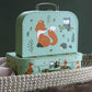 A Little Lovely Company Suitcase - Set of 2 - Forest friends - Laadlee