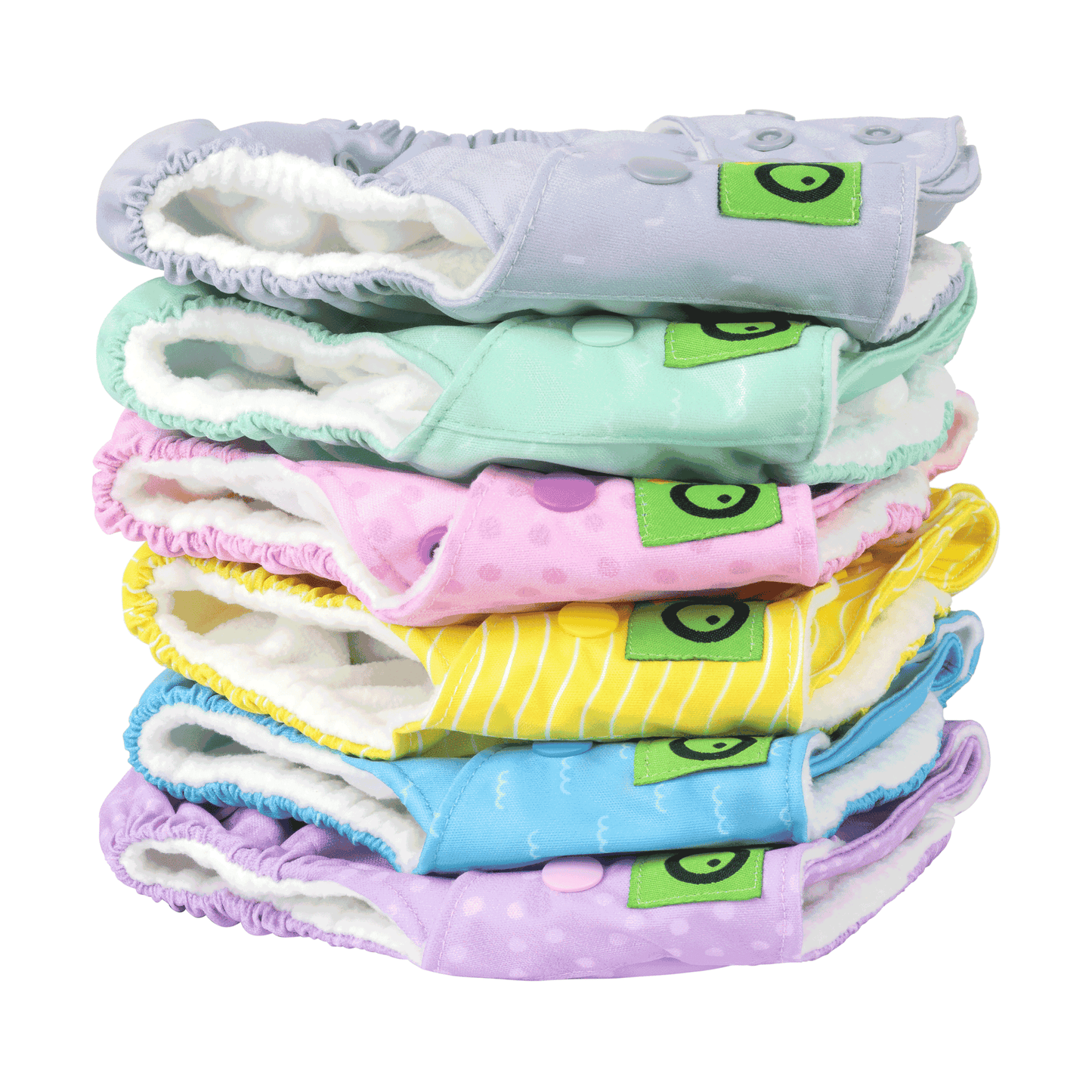 Zoocchini Reusable Cloth Pocket Diapers with 2 Inserts - Alicorn - Laadlee