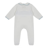Little IA Organic Cotton Sailboat Sleepsuit & Bib Set - Laadlee