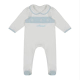 Little IA Organic Cotton Sailboat Sleepsuit & Bib Set - Laadlee