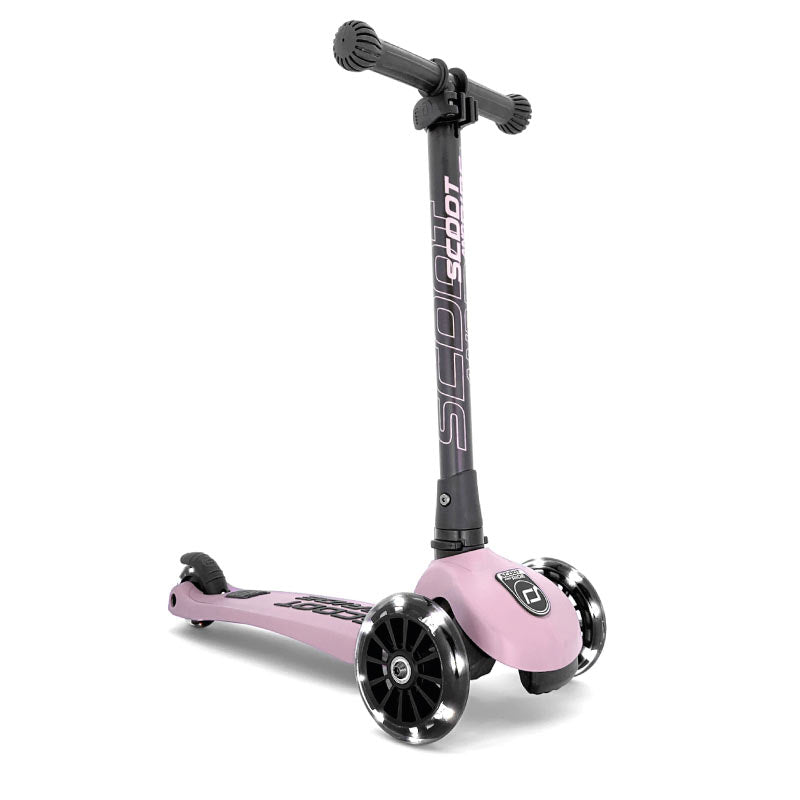 Scoot & Ride Highwaykick 3 LED - Rose - Laadlee