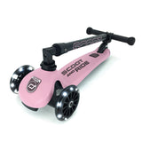 Scoot & Ride Highwaykick 3 LED - Rose - Laadlee