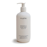 Mushie Baby Shampoo & Body Wash Fragrance Free - 400ml - Laadlee