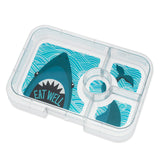 Yumbox Tapas 4 Compartment Shark Lunch Box - True Blue - Laadlee